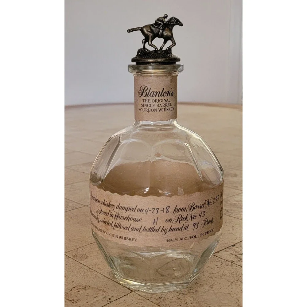 Blanton’s Single Barrel Bourbon | Dumped 4-23-18 | Warehouse H | “L” Stopper...